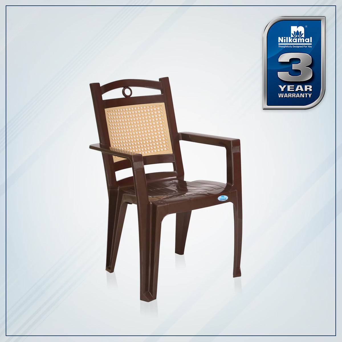 Nilkamal CHR2197 Premium Plastic Arm Chair