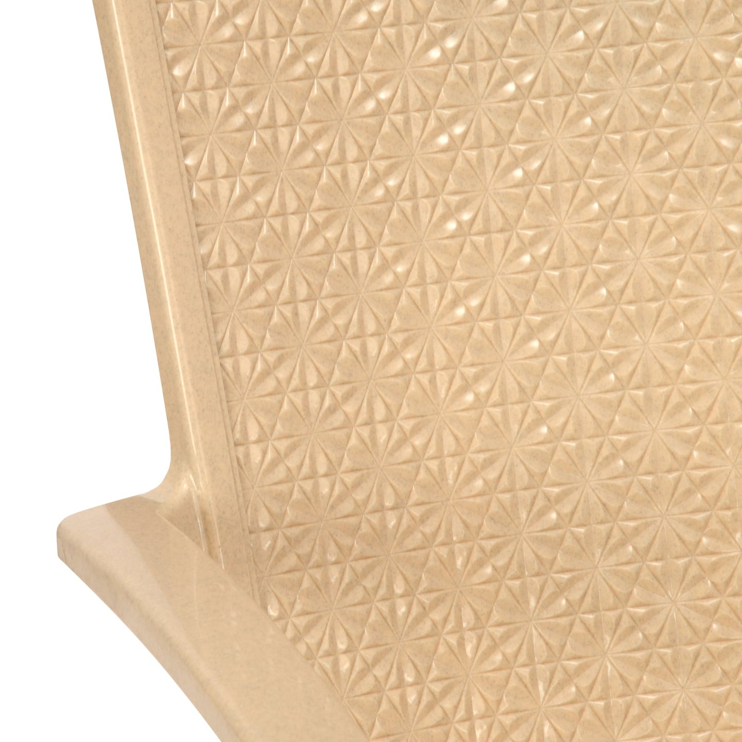 Nilkamal CHR2225 Plastic Arm Chair (Marble Beige)