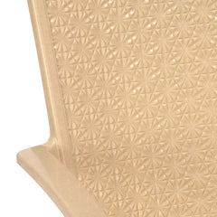Nilkamal CHR2225 Plastic Arm Chair (Marble Beige)