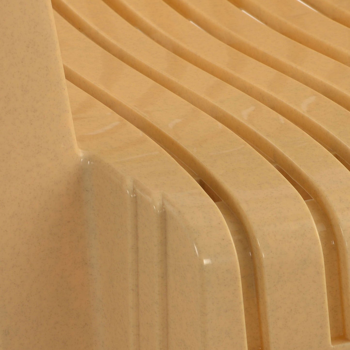 Nilkamal CHR2230 Plastic Arm Chair (Marble Beige)