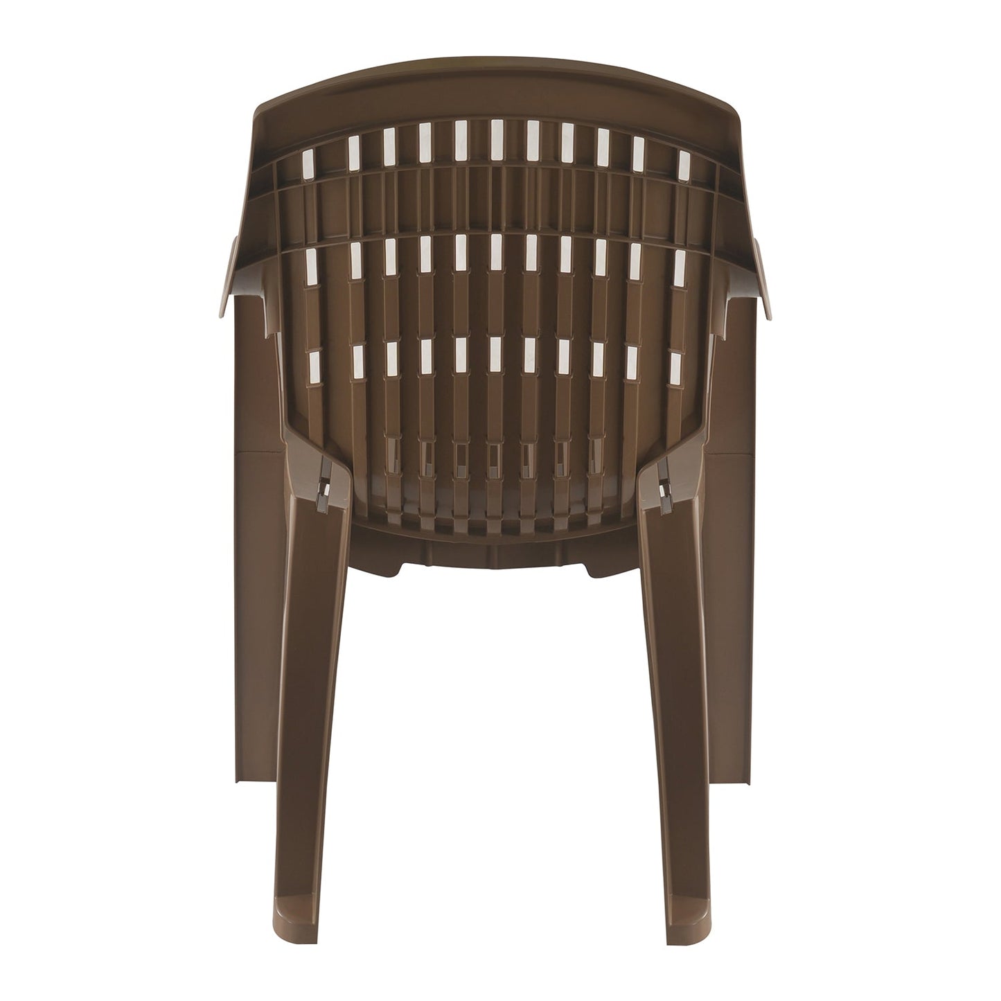 Nilkamal CHR2230 Plastic Arm Chair (Rattan Dark Beige)