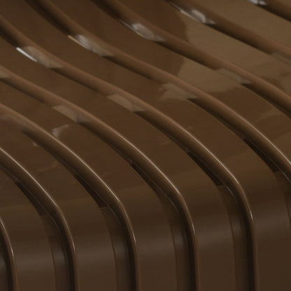 Nilkamal CHR2230 Plastic Arm Chair (Rattan Dark Beige)