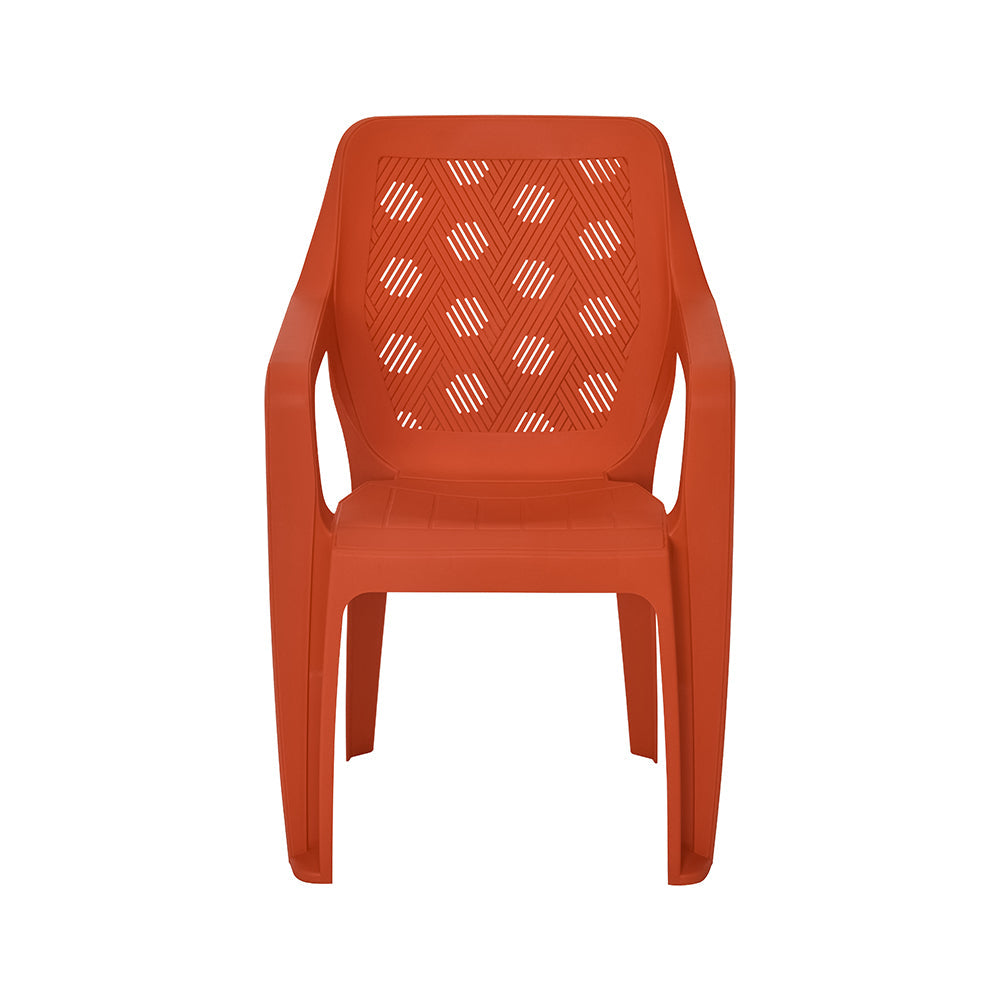 Nilkamal Hexa Plastic Chair with Arm Rest