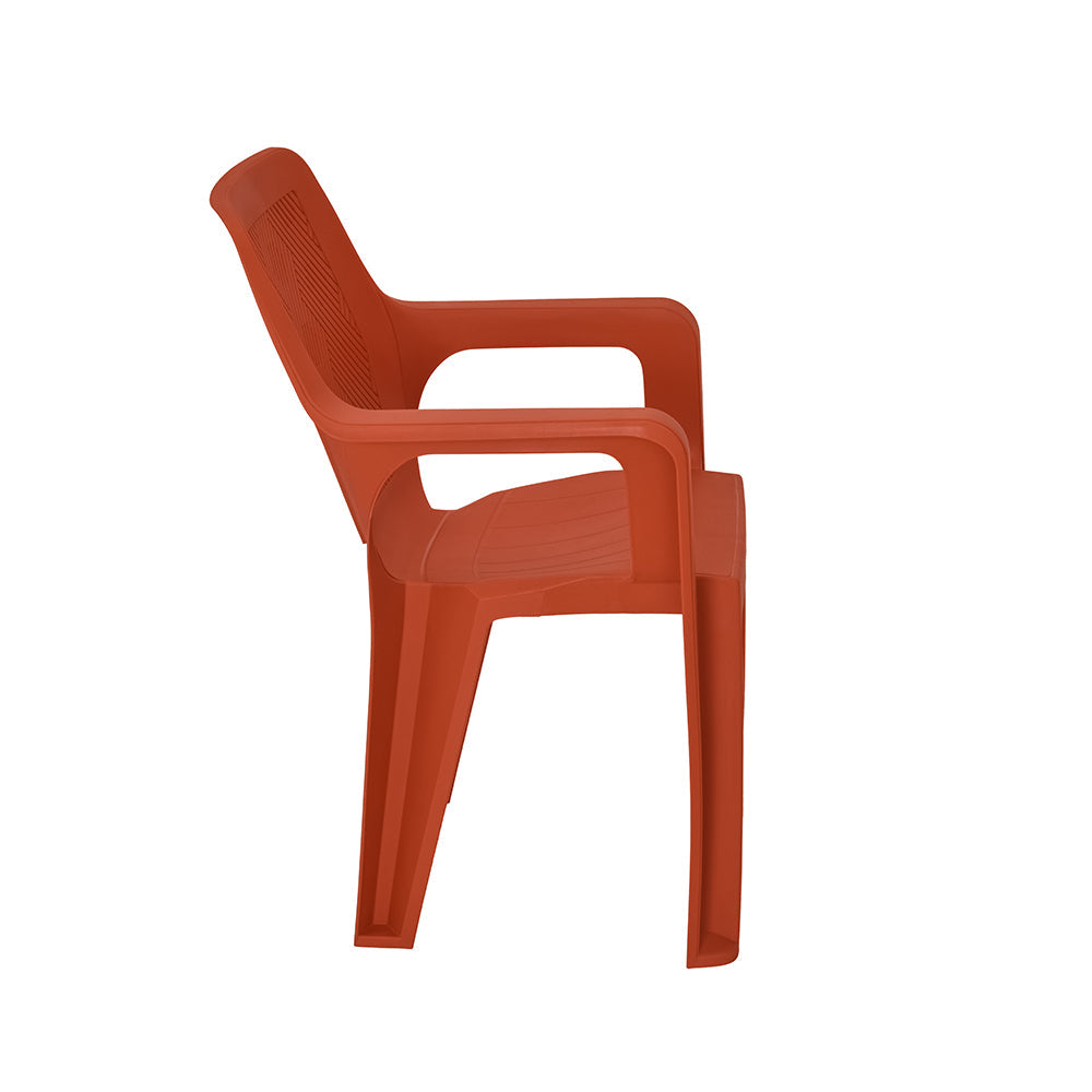 Nilkamal Hexa Plastic Chair with Arm Rest