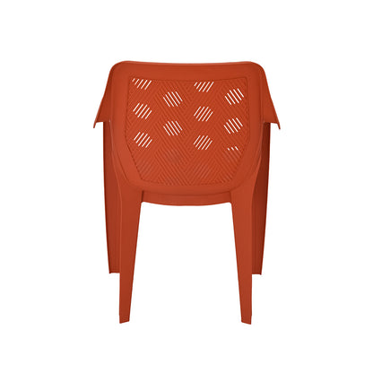 Nilkamal Hexa Plastic Chair with Arm Rest