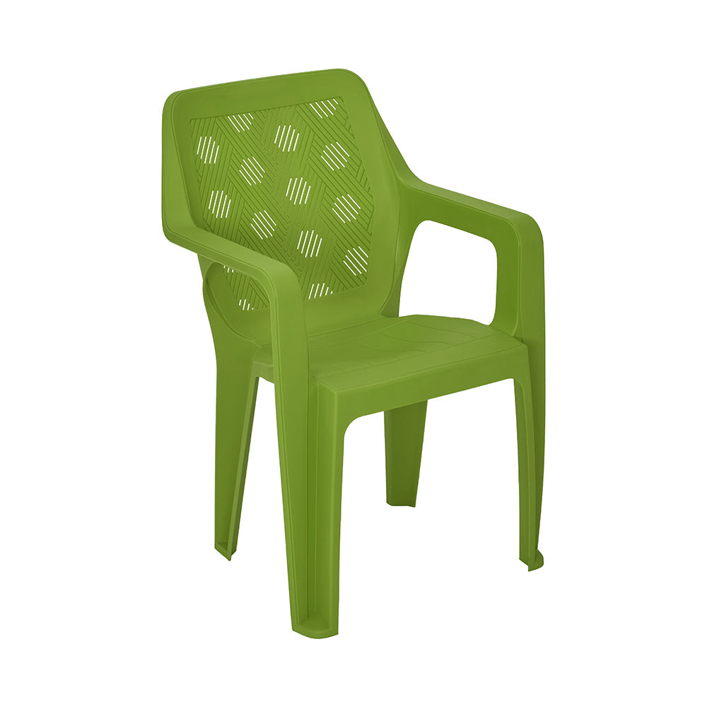 Nilkamal Hexa Plastic Chair with Arm Rest