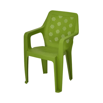 Nilkamal Hexa Plastic Chair with Arm Rest