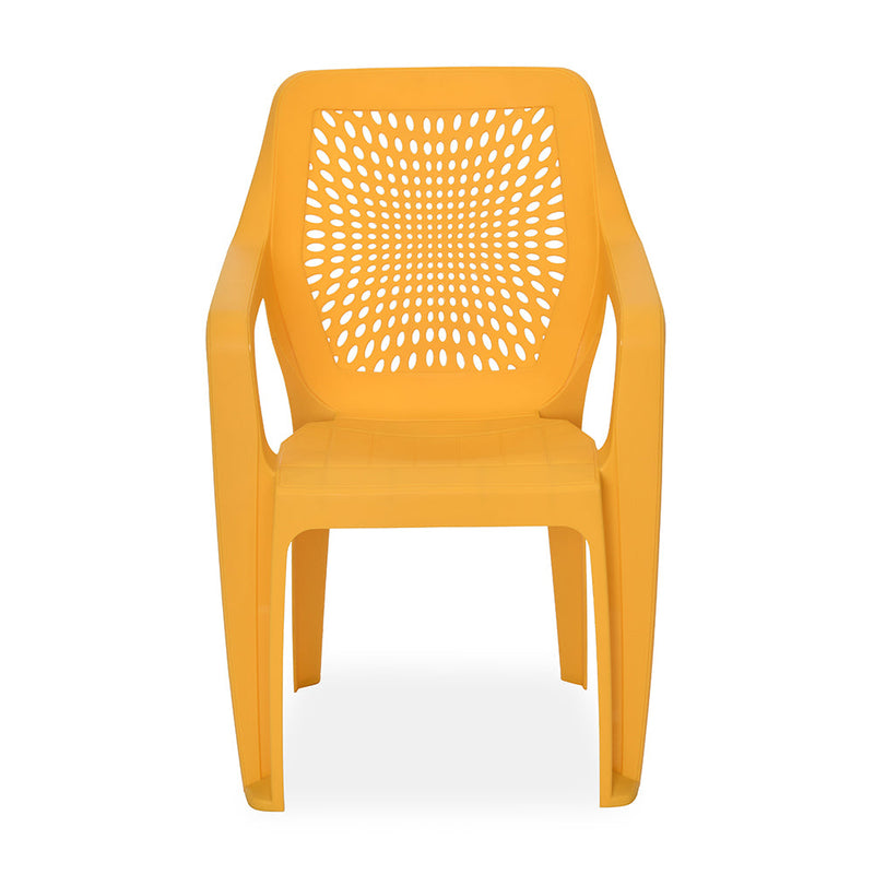 Nilkamal Trendy Plastic Chair with Arm Rest
