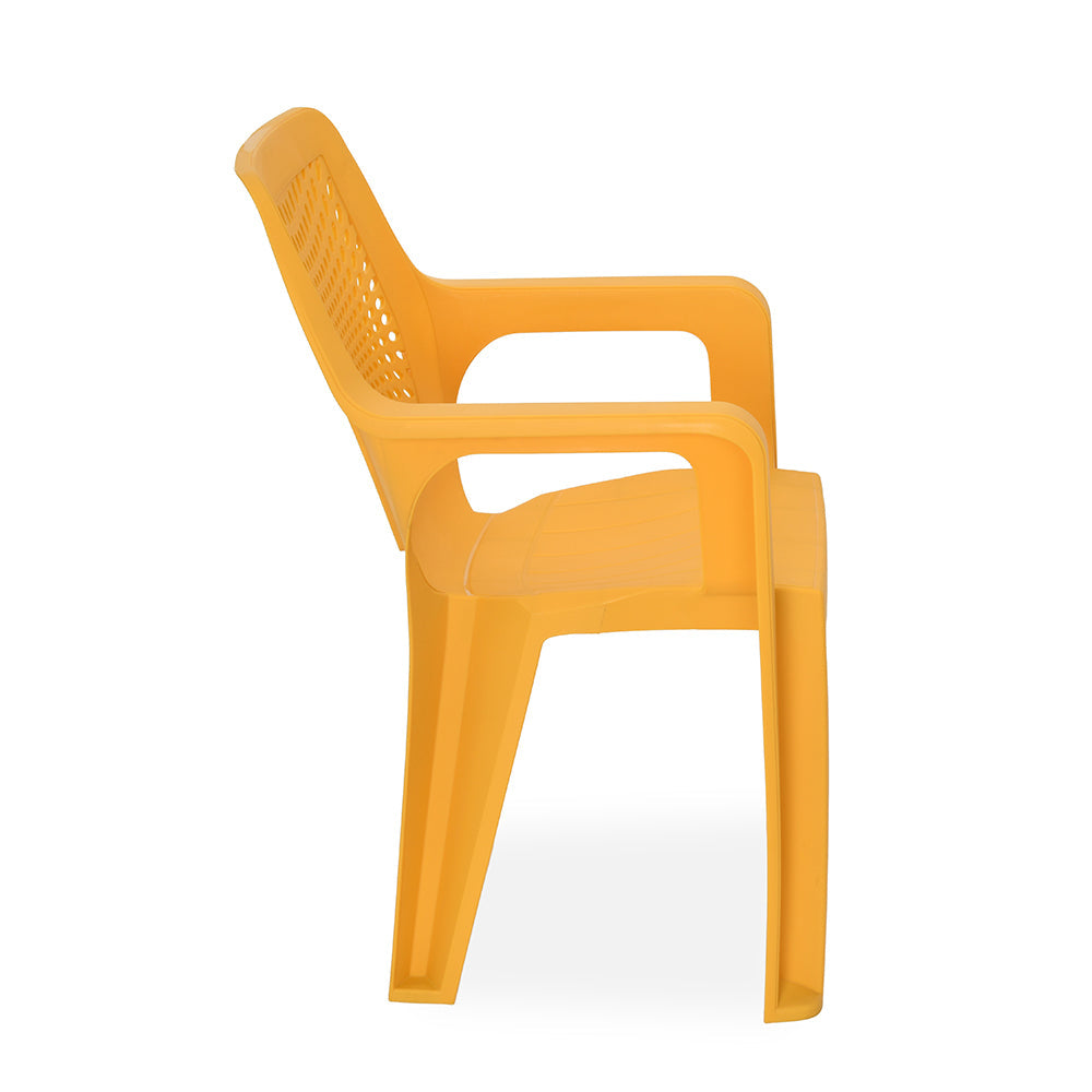 Nilkamal Trendy Plastic Chair with Arm Rest