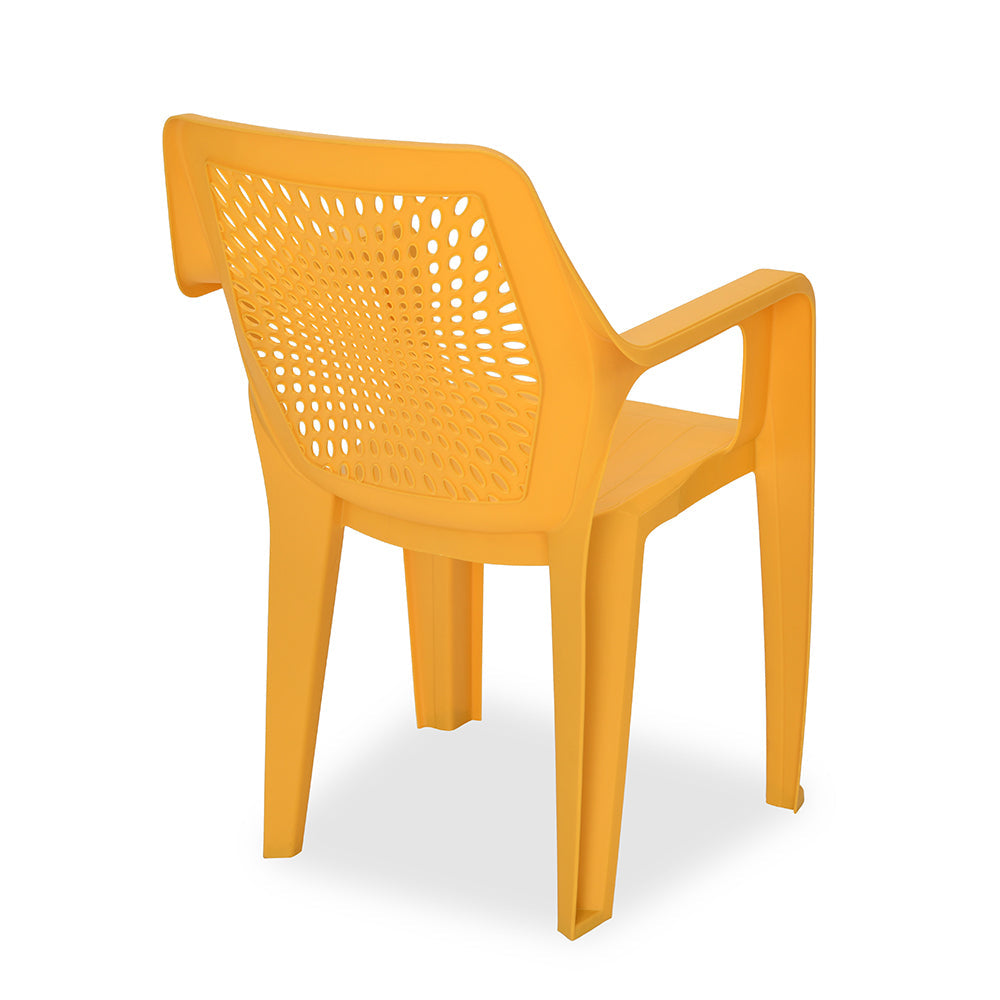 Nilkamal Trendy Plastic Chair with Arm Rest