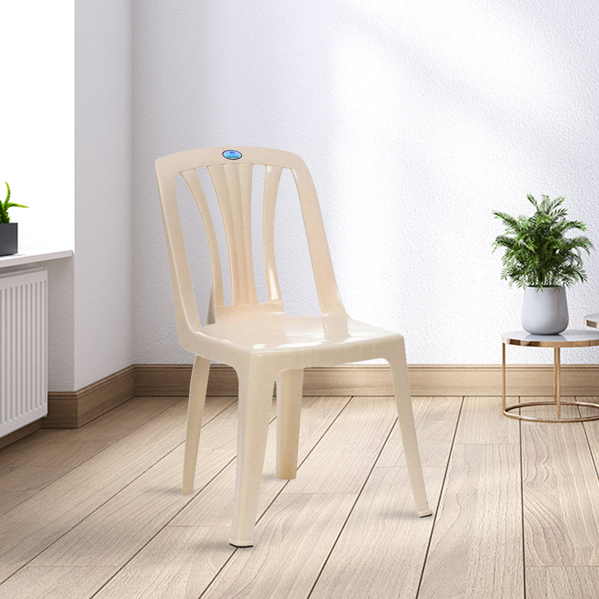 Nilkamal CHR4001 Plastic Armless Chair