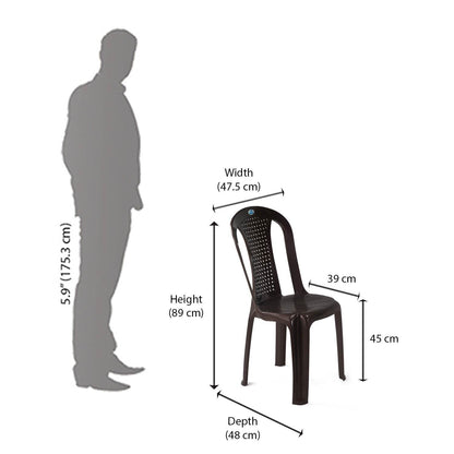 Nilkamal Shahenshah 4 Seater Dining Set
