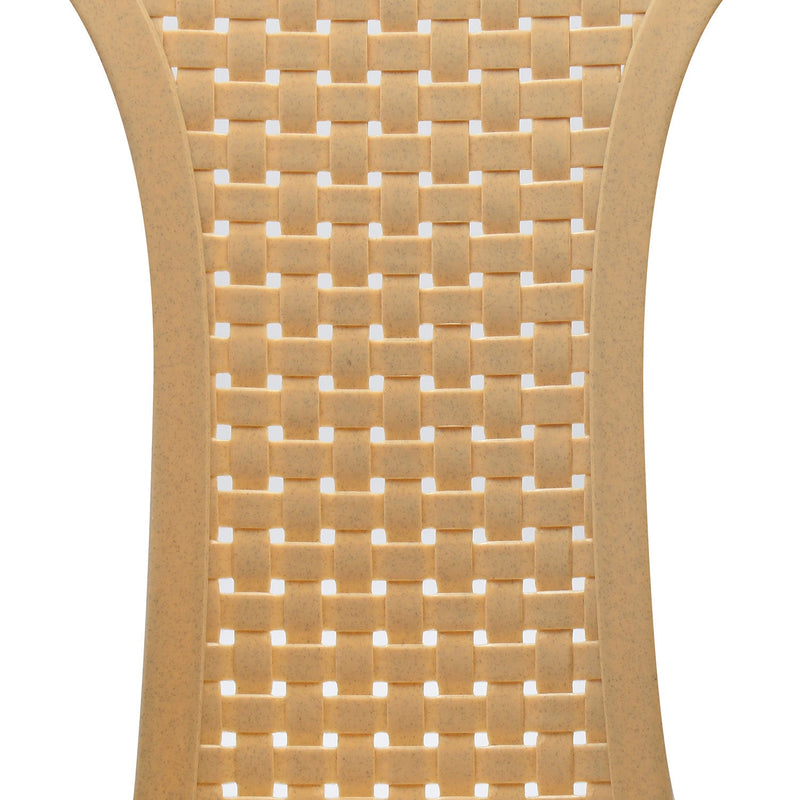 Nilkamal CHR4002 Plastic Armless Chair (Marble Beige)