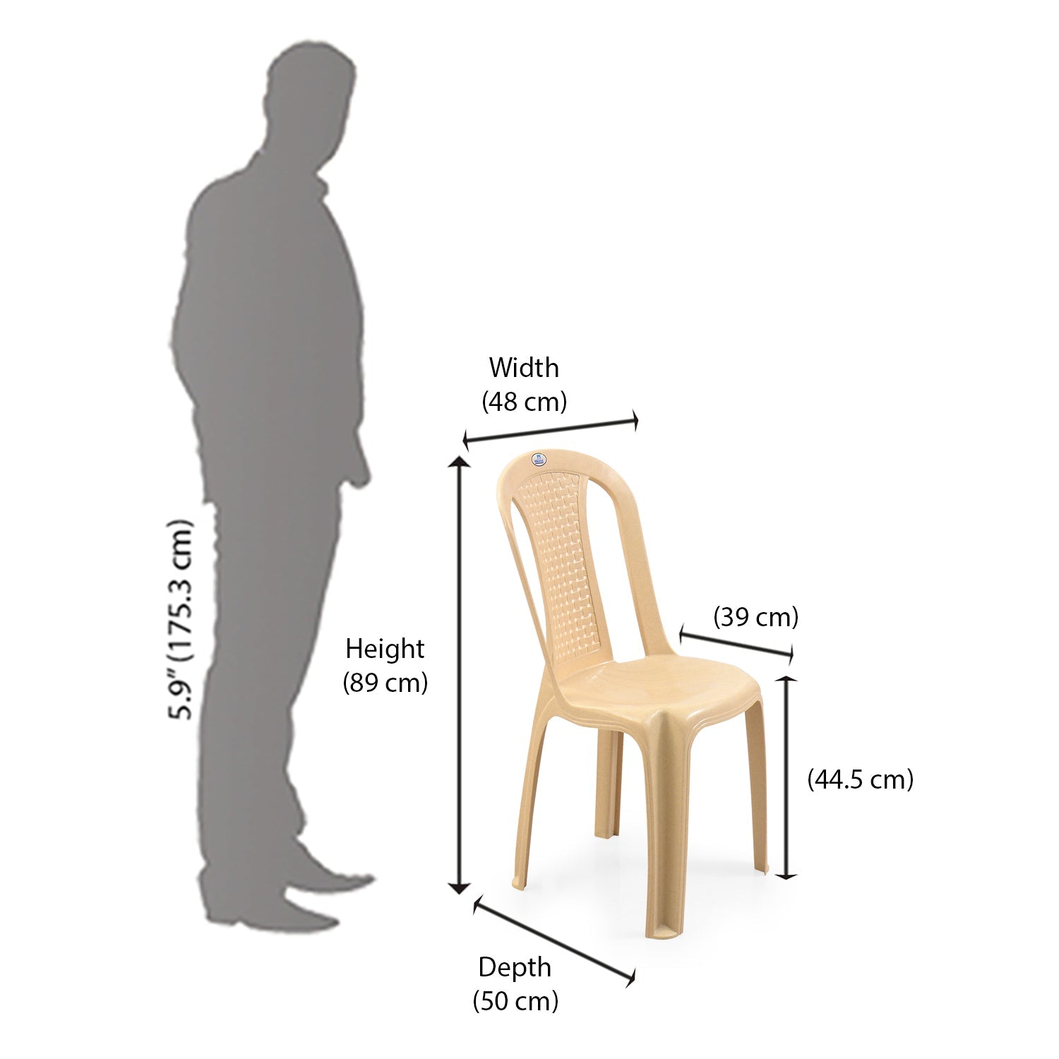 Nilkamal Shahenshah 4 Seater Dining Set