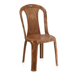 Nilkamal Shahenshah Plastic Rectangular 4 Seater Dining Table Set