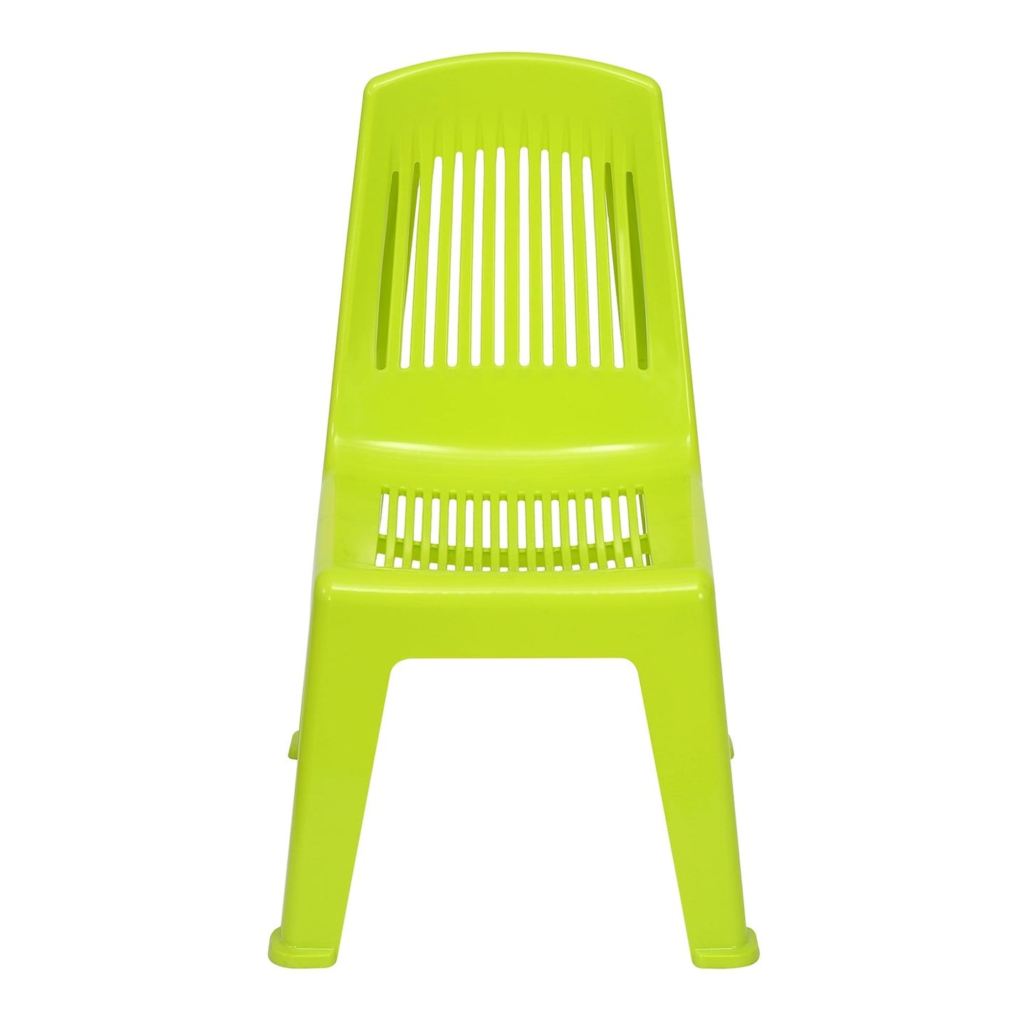 Nilkamal CHR5027 Plastic Baby Armless Chair (Spring Green)