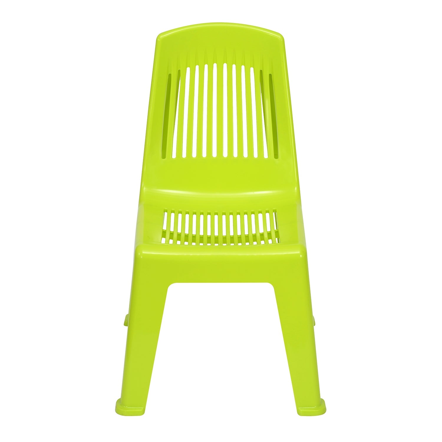 Nilkamal CHR5027 Plastic Baby Armless Chair (Spring Green)