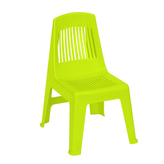 Nilkamal CHR5027 Plastic Baby Armless Chair (Spring Green)