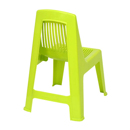 Nilkamal CHR5027 Plastic Baby Armless Chair (Spring Green)