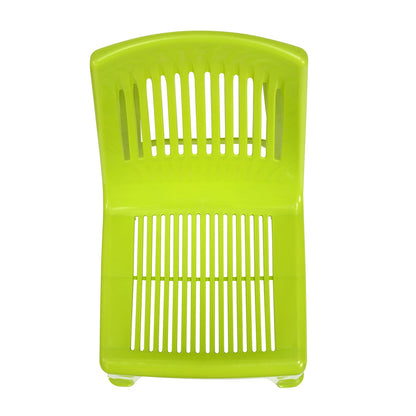 Nilkamal CHR5027 Plastic Baby Armless Chair (Spring Green)