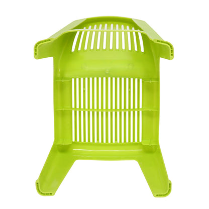 Nilkamal CHR5027 Plastic Baby Armless Chair (Spring Green)