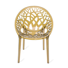 Nilkamal Crystal Polycarbonate Armless Chair