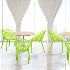 Nilkamal Crystal Polypropylene Armless Chair