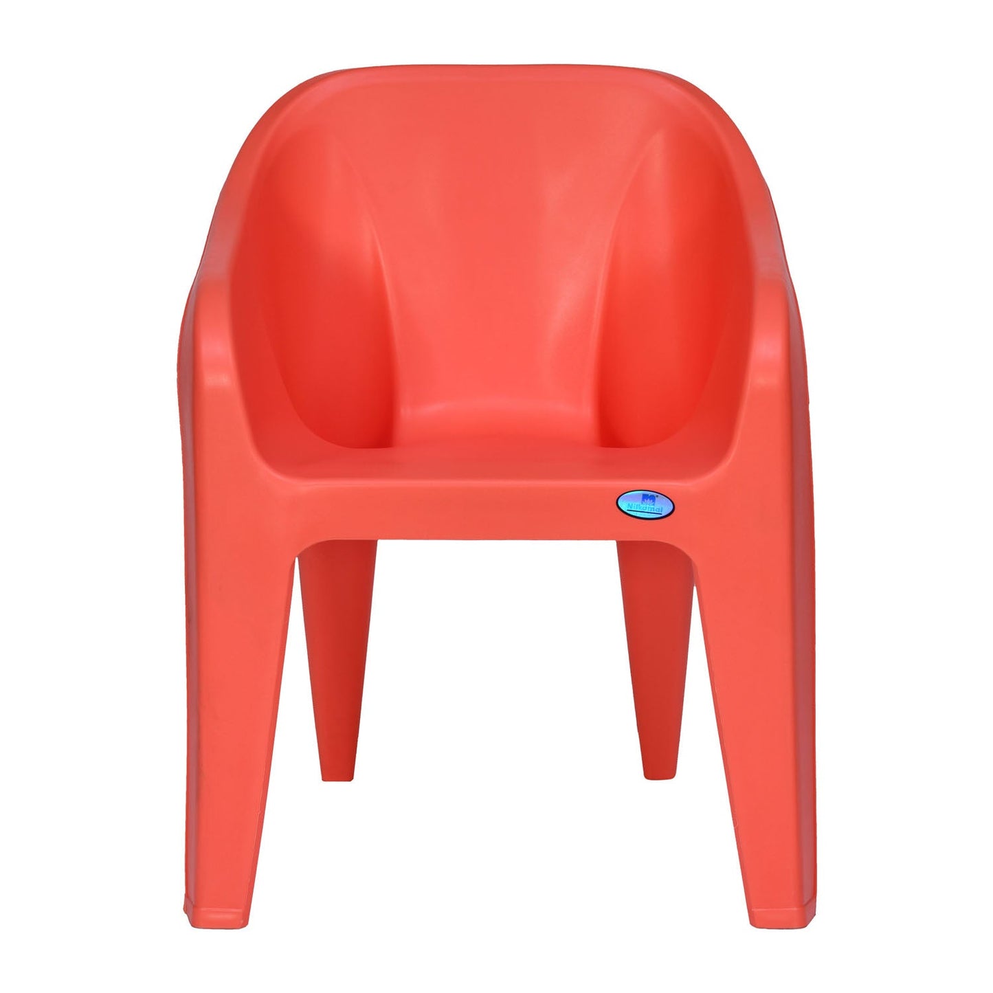 Nilkamal Eeezy Go Plastic Arm Chair (Peach)