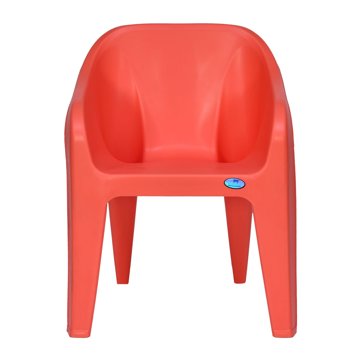 Nilkamal Eeezy Go Plastic Arm Chair (Peach)