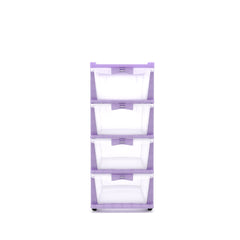 Nilkamal CHTR24 Four Layers Chest of Drawer (Voilet)