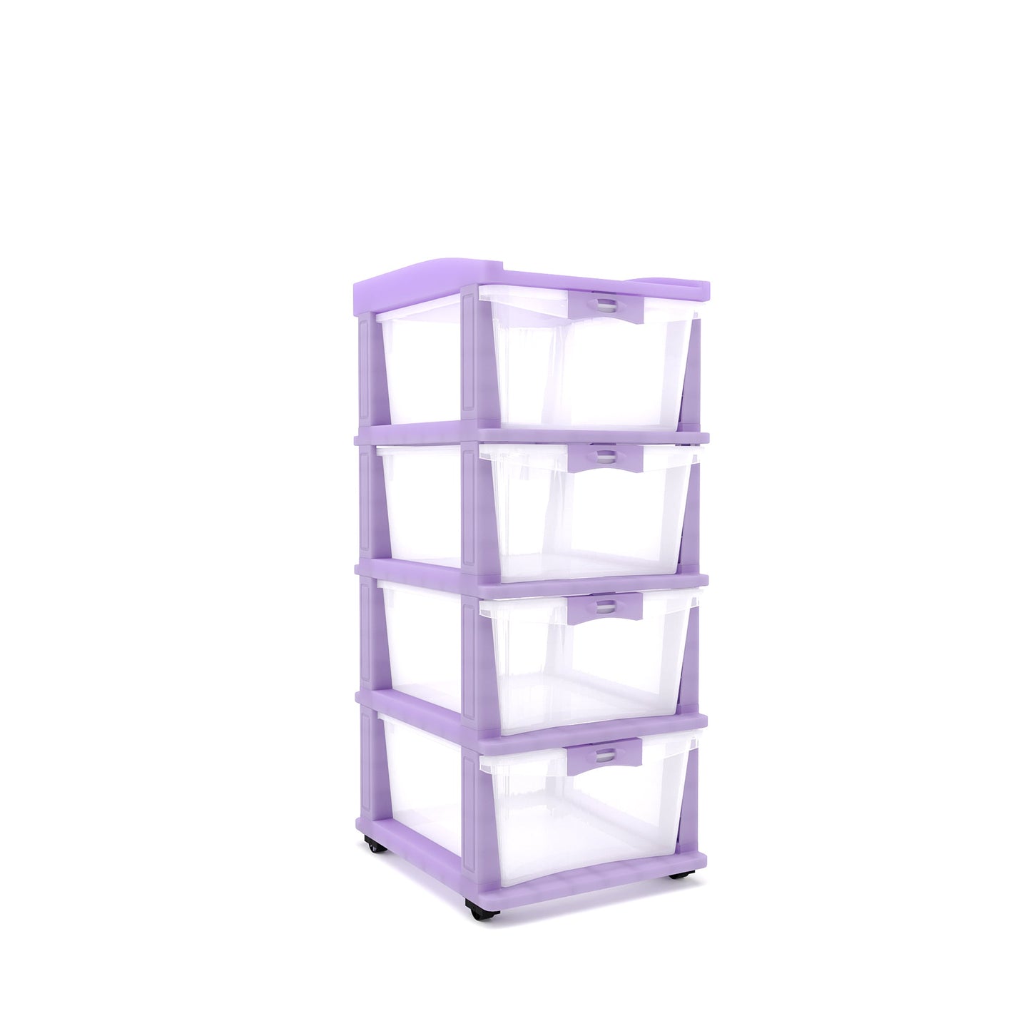 Nilkamal CHTR24 Four Layers Chest of Drawer (Voilet)