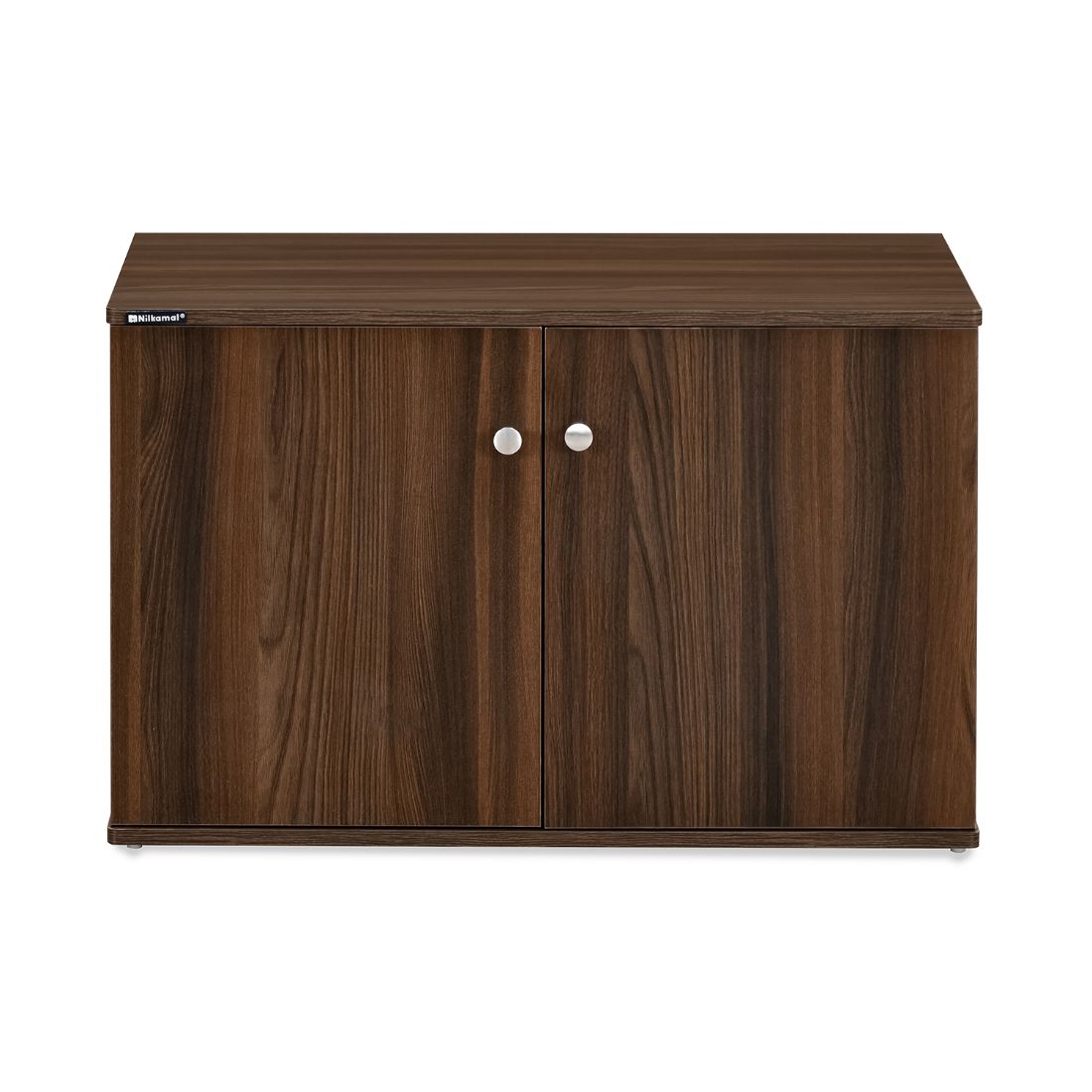 Nilkamal Churchill Shoe Cabinet (Classic Walnut)