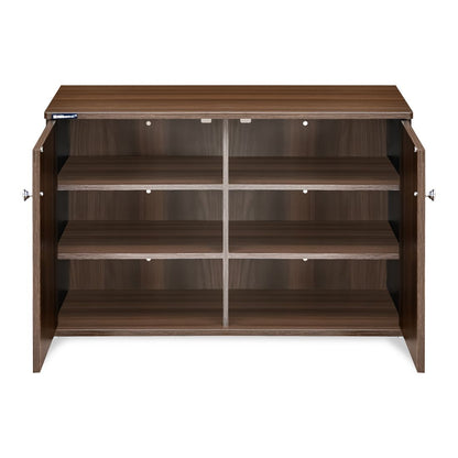Nilkamal Churchill Shoe Cabinet (Classic Walnut)