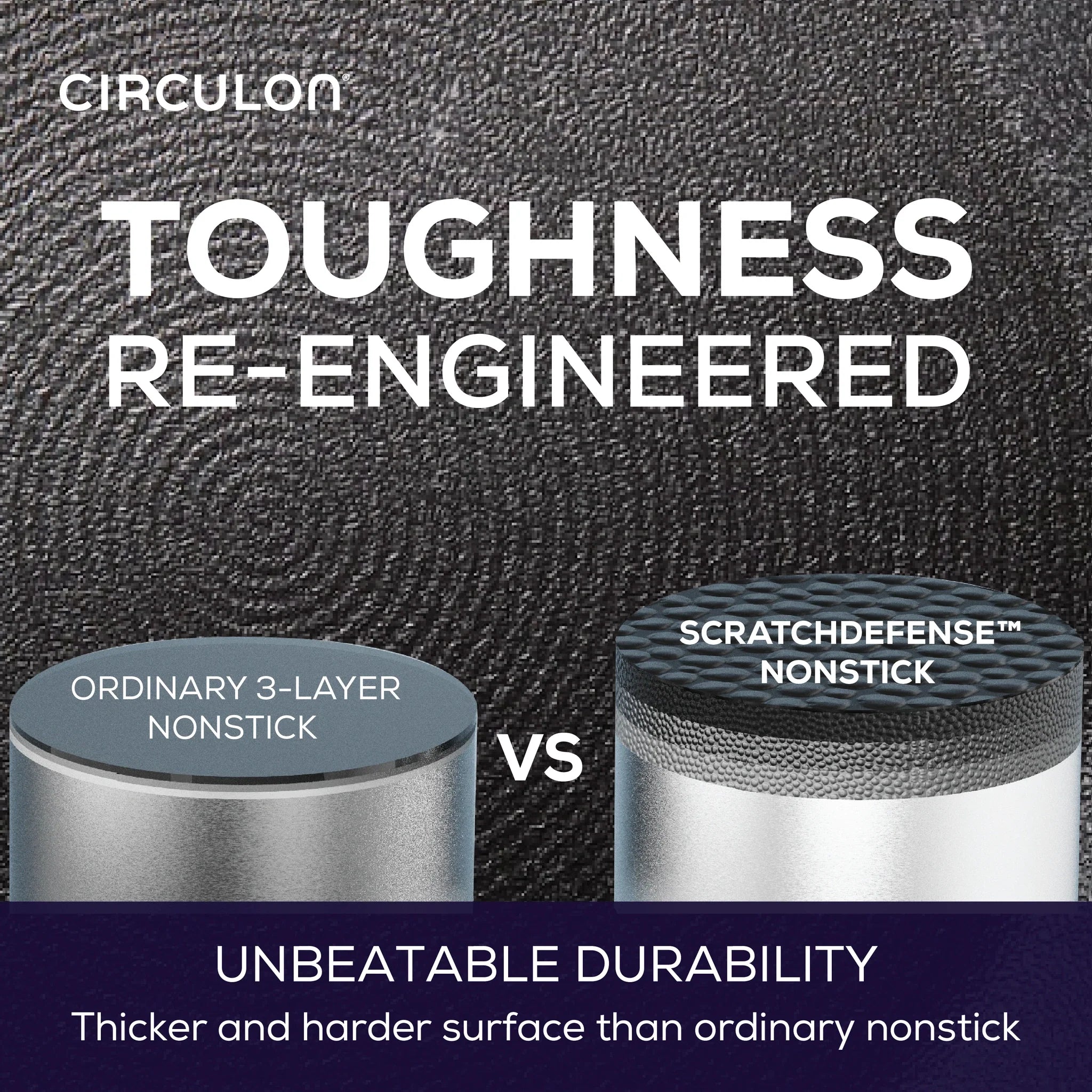 Circulon Scratch Defense A1 Series Nonstick Saute Pan with Lid ,28cm