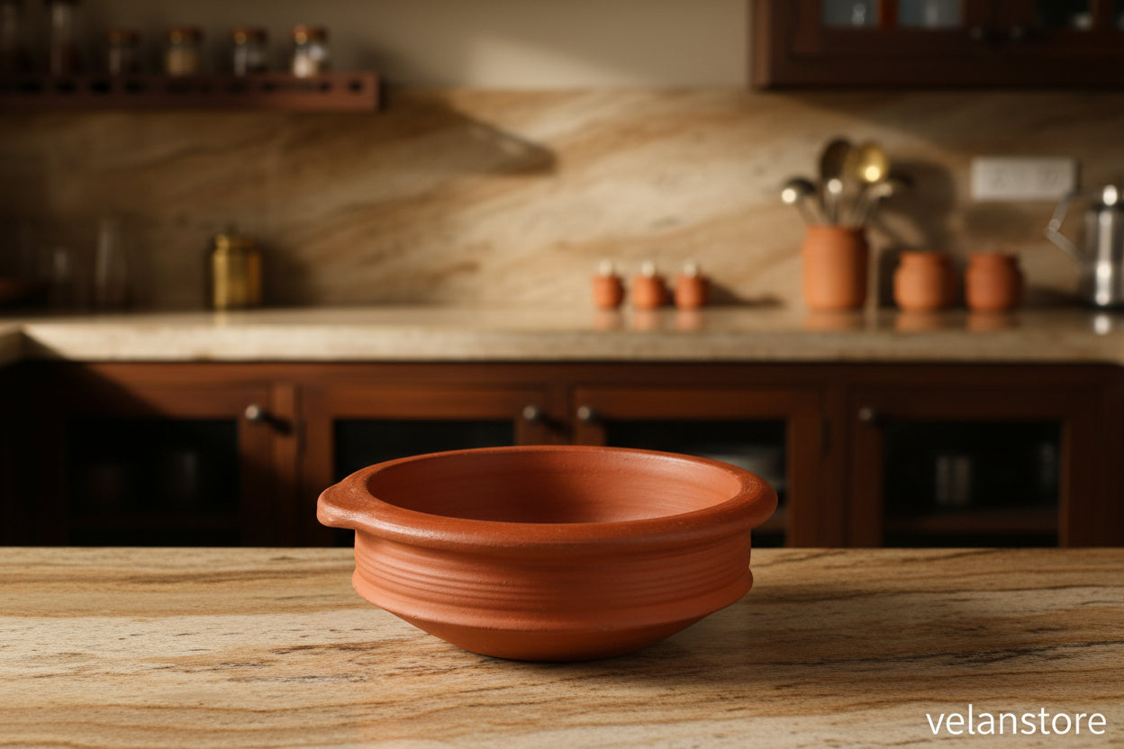 Red Clay Cooking Pot (MEDIUM)