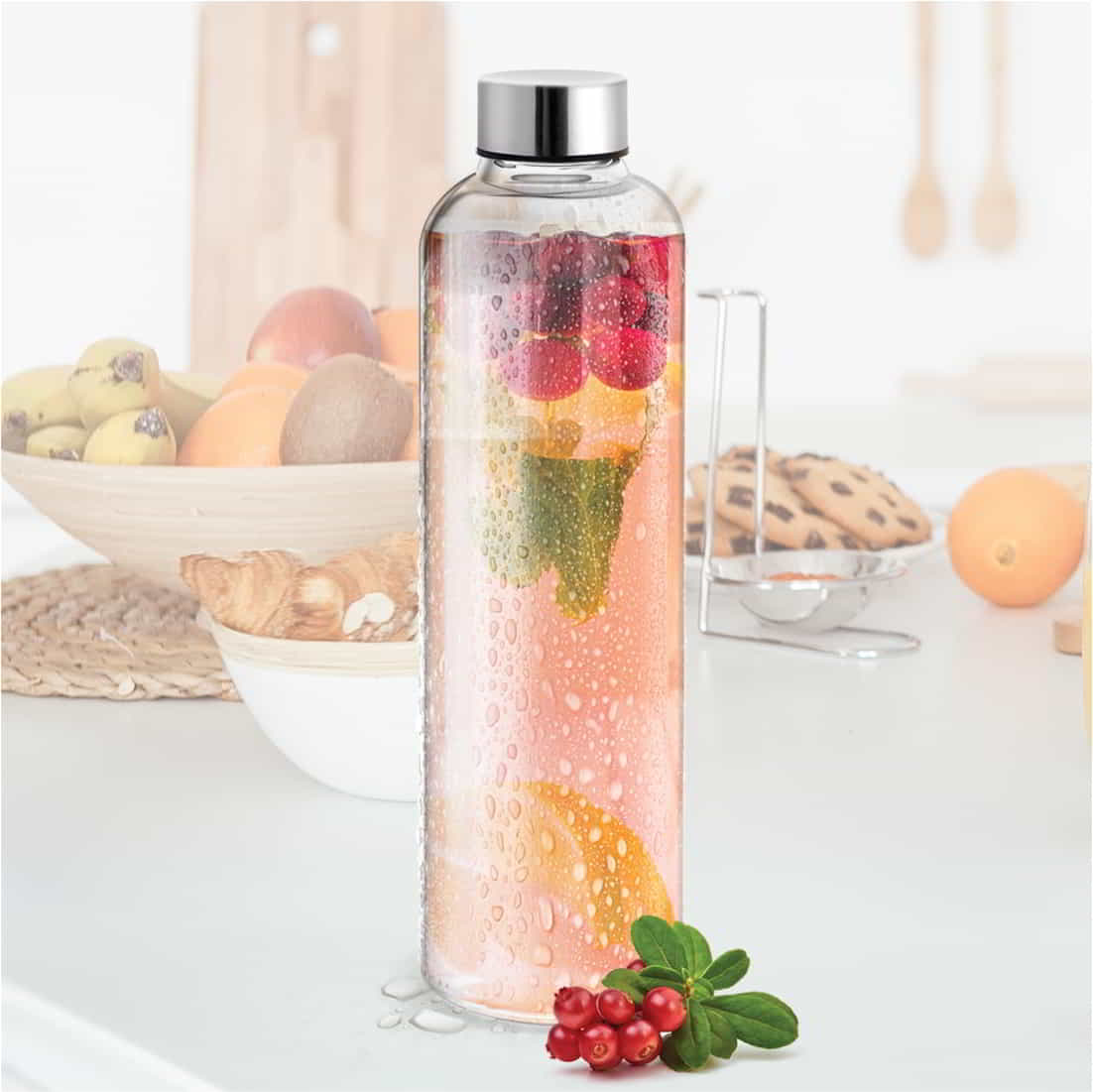 Clarion Borosilicate Glass Bottle (Treo by Milton)