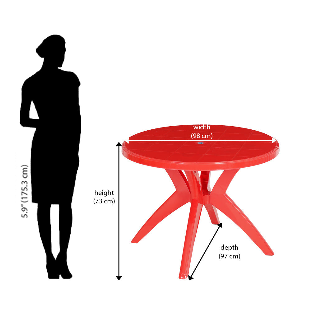 Nilkamal Meridian Kross Leg Dining Table