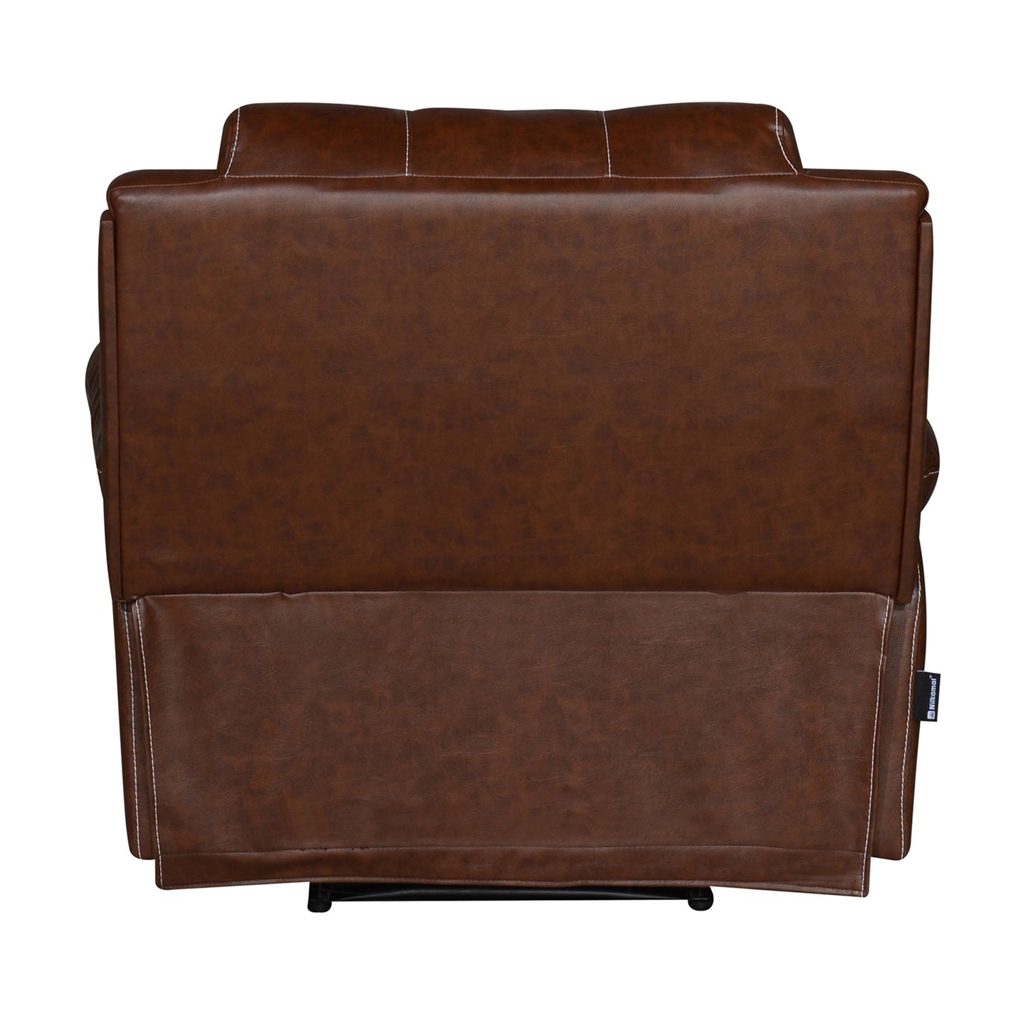 Nilkamal Commander 1 Seater PVC Recliner (Light Brown)