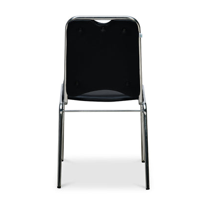 Nilkamal Contract 05 without Arm Visitor Chair (Black)