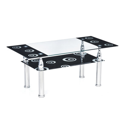 Nilkamal Corolla Centre Table (Black)