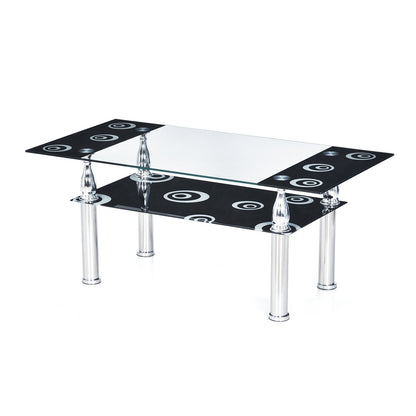 Nilkamal Corolla Centre Table (Black)