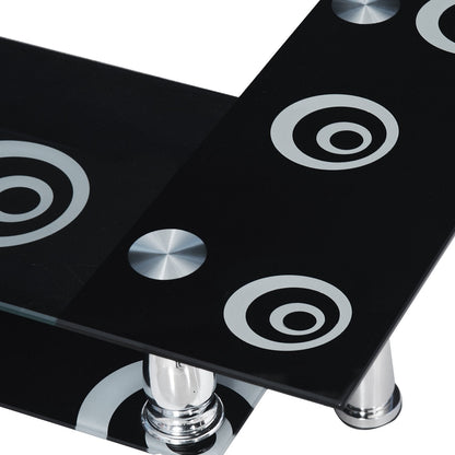 Nilkamal Corolla Centre Table (Black)