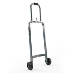 Corvids Heavy Duty Gas Cylinder Trolley with 2 Wheels & Hooks | 2-Year Warranty | Carbon Steel Frame, 4-Inch TPR Wheels, Padded Handle, LPG Cylinder Mover for Home & Kitchen, 70 KG Capacity (Grey)-1