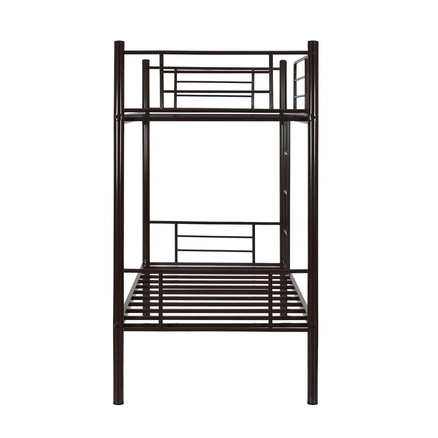 Nilkamal Crossett Metal Bunk Bed (Brown)