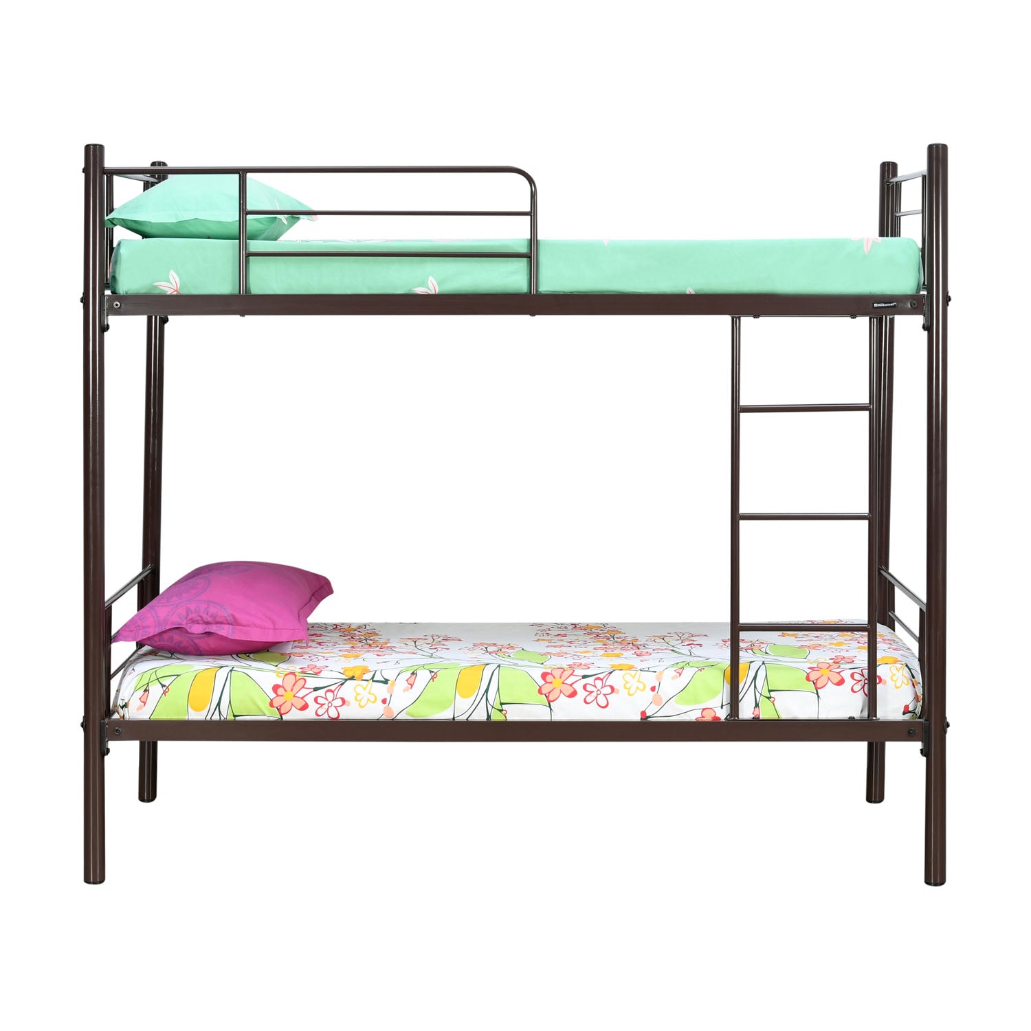Nilkamal Crossett Metal Bunk Bed (Brown)