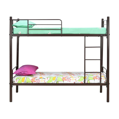Nilkamal Crossett Metal Bunk Bed (Brown)