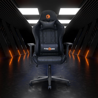 Nilkamal Fyrebird Canophy Gaming Chair (Black)