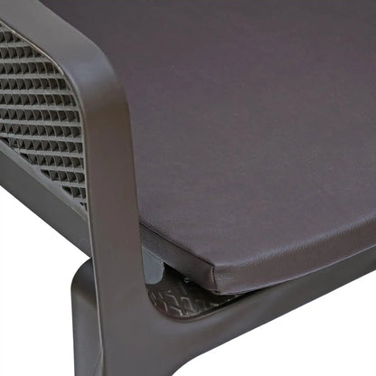 Nilkamal Captain Chair with Leatherette Cushion