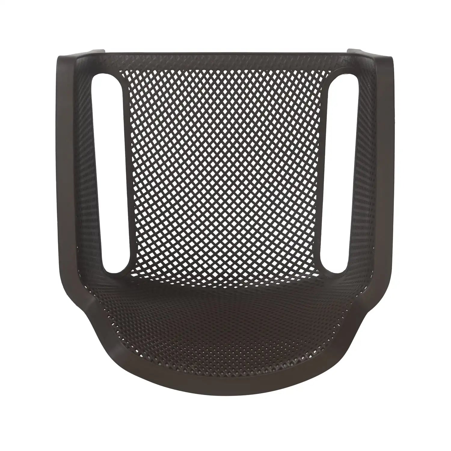 Nilkamal Captain Plastic Arm Chair (Season Rust Brown)