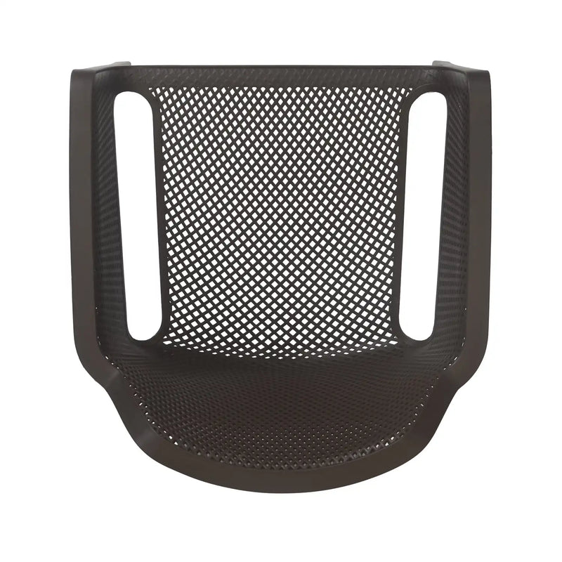 Nilkamal Captain Plastic Arm Chair (Season Rust Brown)